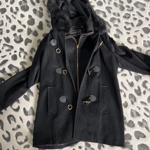 Women’s winter jacket with fur hood
